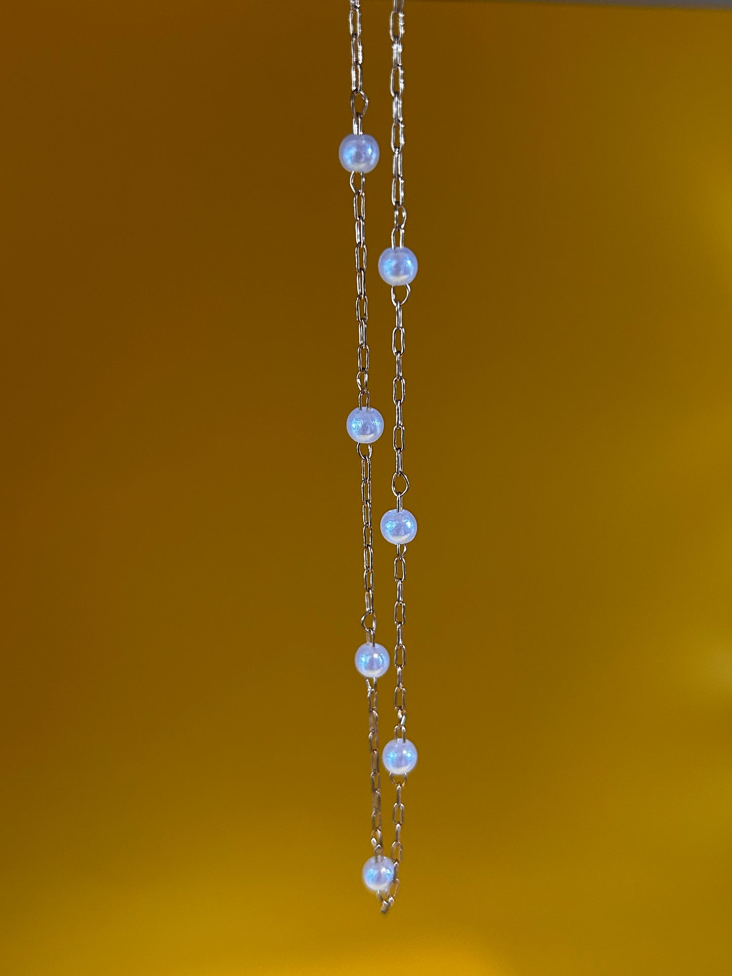 Goose Pearly Gold Sunglasses Chain